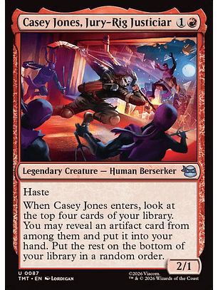 Casey Jones, Jury-Rig Justiciar (foil) | Inglés | NM | TMT