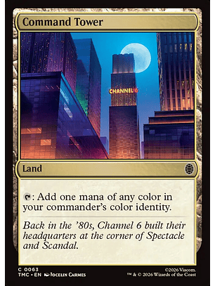 Command Tower | Inglés | NM | TMC