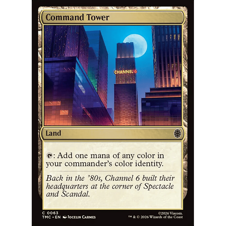 Command Tower | Inglés | NM | TMC 1