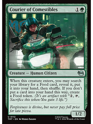 Courier of Comestibles | Inglés | NM | TMT