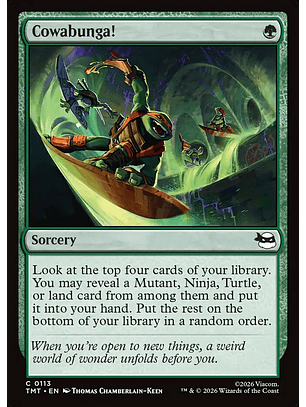 Cowabunga! | Inglés | NM | TMT