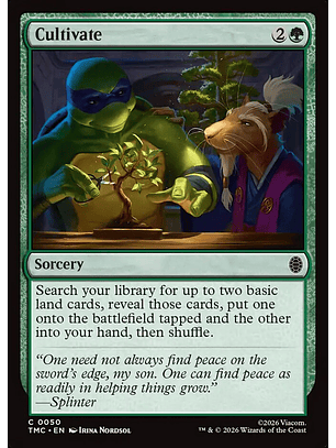 Cultivate | Inglés | NM | TMC