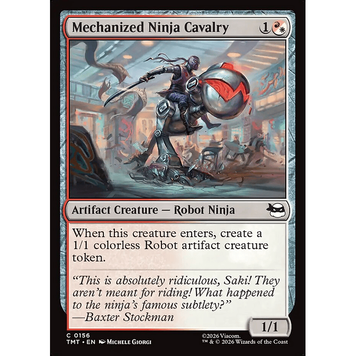 Mechanized Ninja Cavalry | Inglés | NM | TMT 1