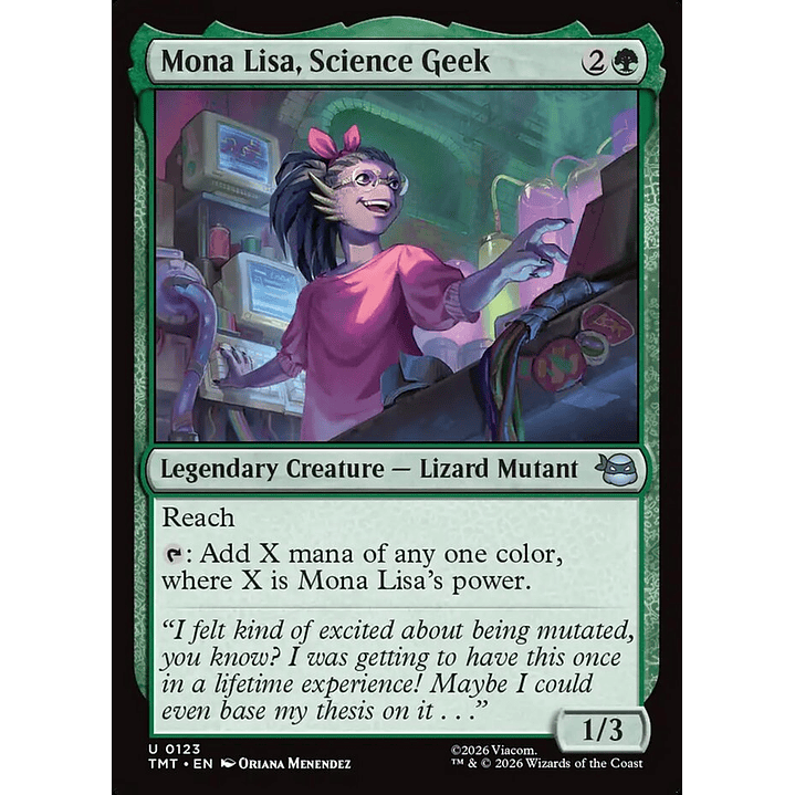 Mona Lisa, Science Geek | Inglés | NM | TMT 1