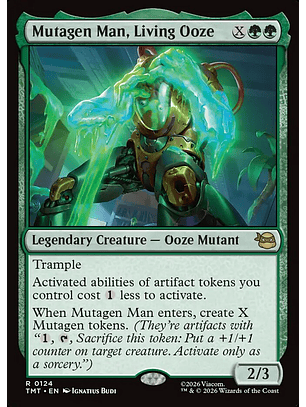 Mutagen Man, Living Ooze (foil) | Inglés | NM | TMT