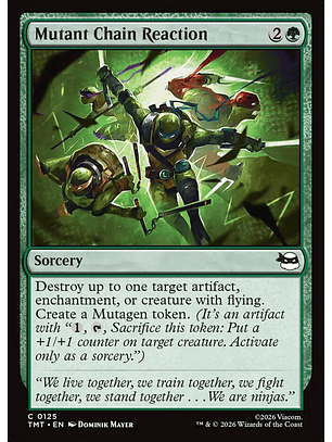 Mutant Chain Reaction | Inglés | NM | TMT