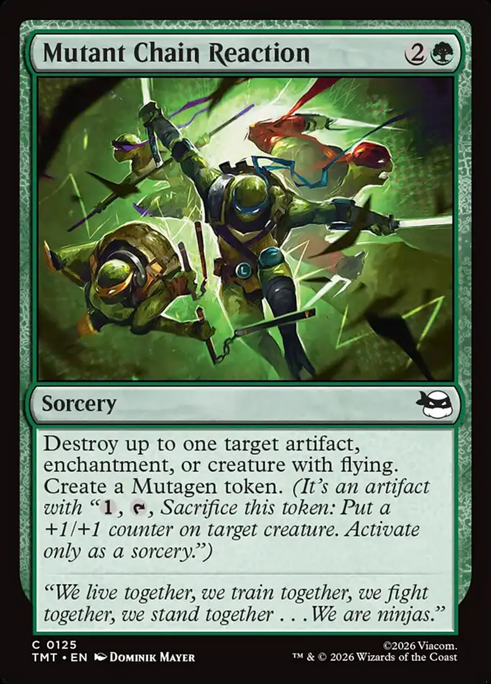Mutant Chain Reaction | Inglés | NM | TMT 1