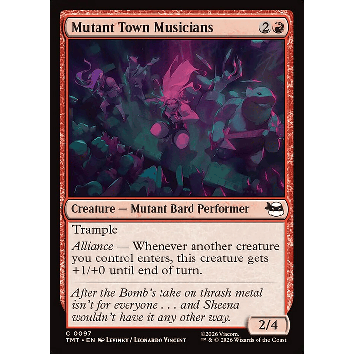 Mutant Town Musicians | Inglés | NM | TMT 1