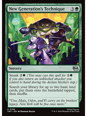 New Generation's Technique | Inglés | NM | TMT