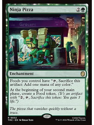 Ninja Pizza | Inglés | NM | TMC