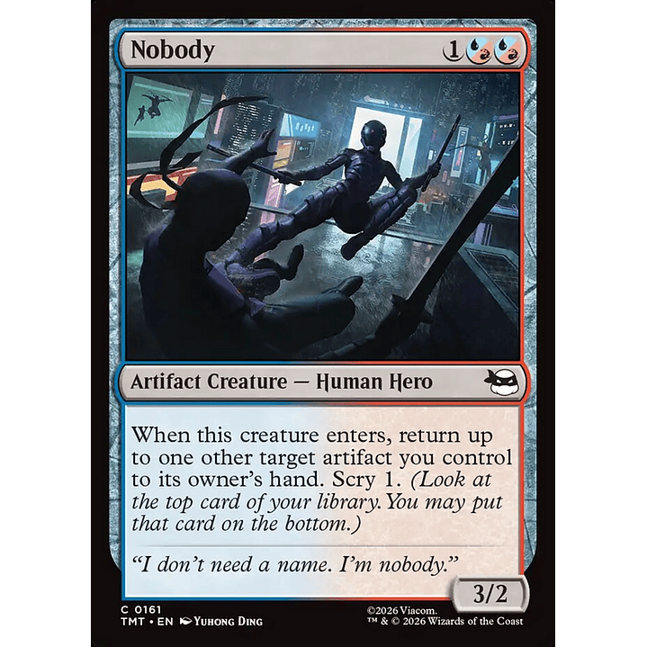 Nobody | Inglés | NM | TMT 1