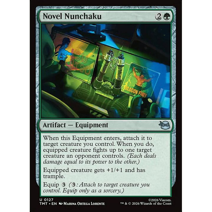 Novel Nunchaku | Inglés | NM | TMT 1
