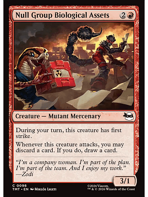 Null Group Biological Assets (foil) | Inglés | NM | TMT