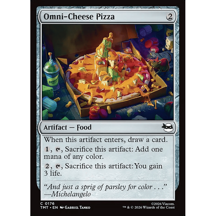 Omni-Cheese Pizza (foil) | Inglés | NM | TMT 1
