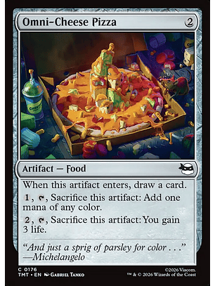 Omni-Cheese Pizza | Inglés | NM | TMT