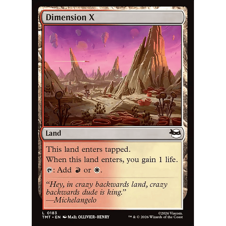 Dimension X | Inglés | NM | TMT 1