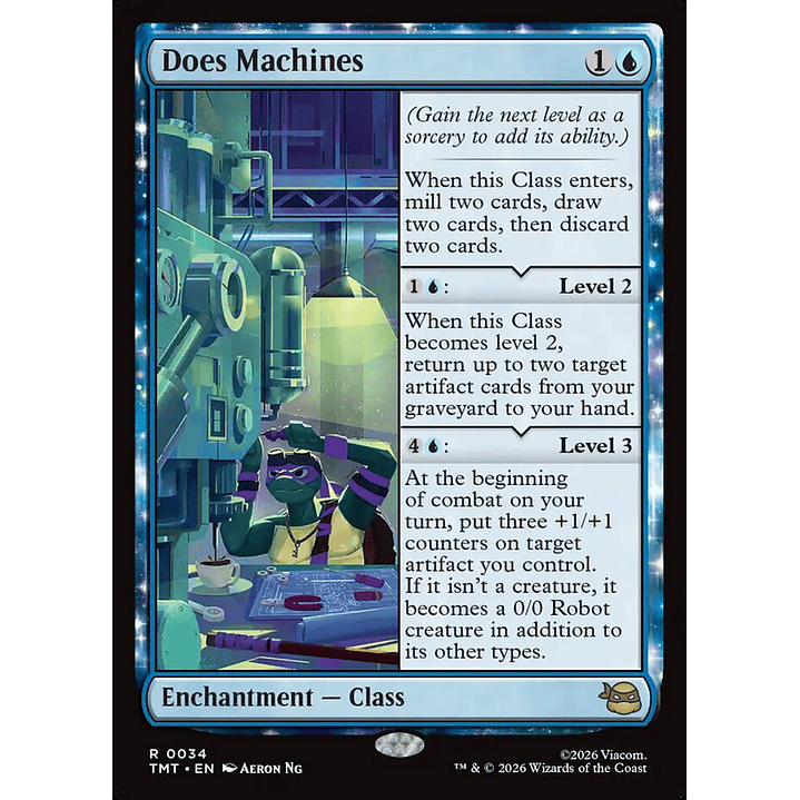 Does Machines | Inglés | NM | TMT 1