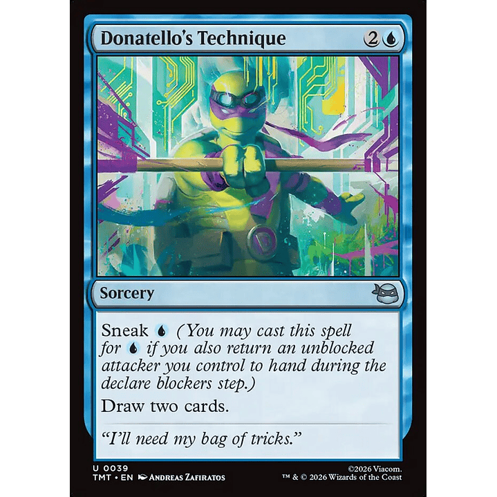 Donatello's Technique (foil) | Inglés | NM | TMT 1