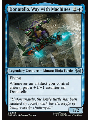 Donatello, Way with Machines (foil) | Inglés | NM | TMT