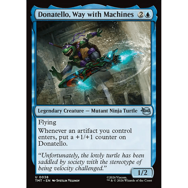 Donatello, Way with Machines (foil) | Inglés | NM | TMT 1