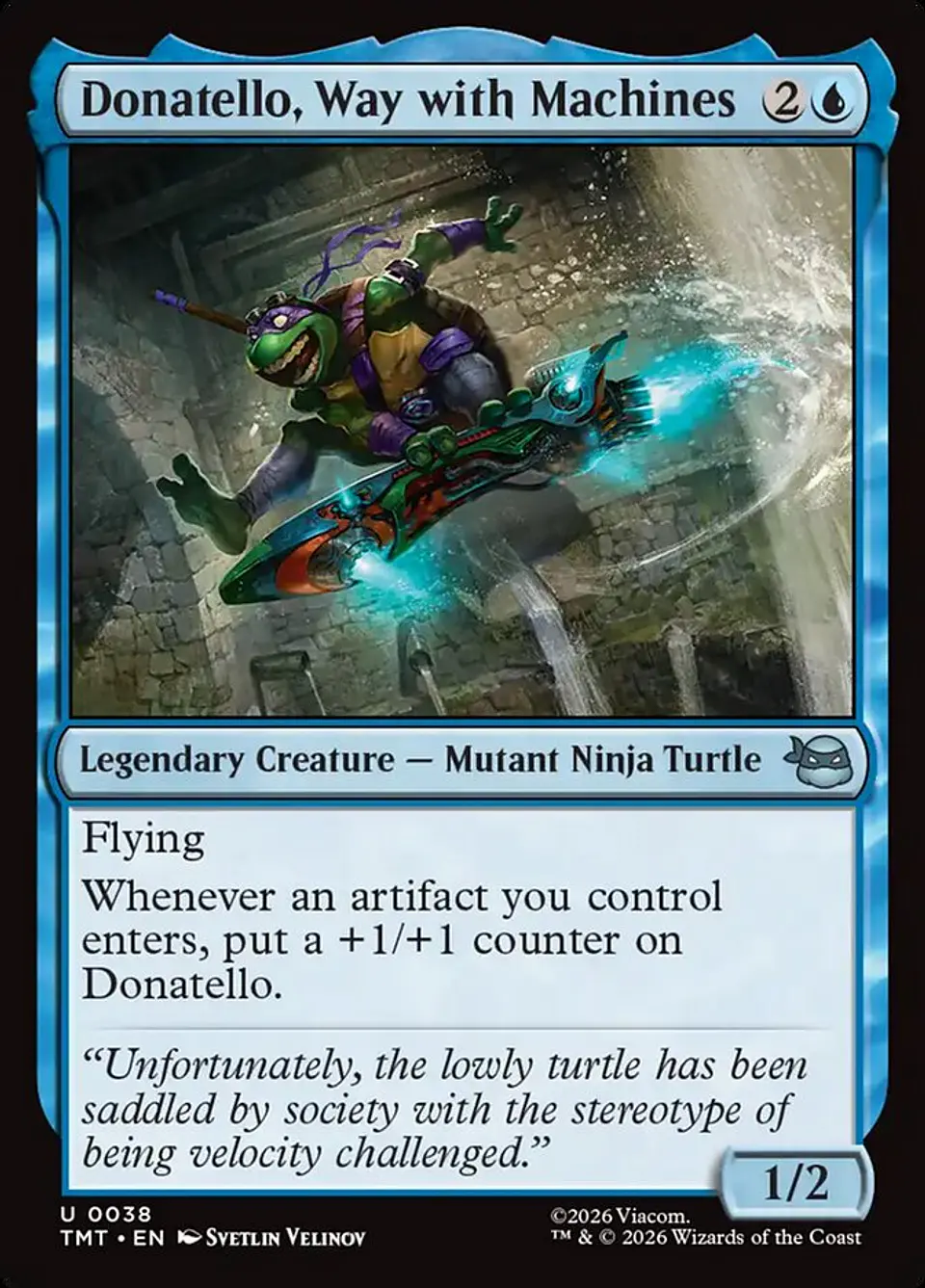 Donatello, Way with Machines (foil) | Inglés | NM | TMT 1