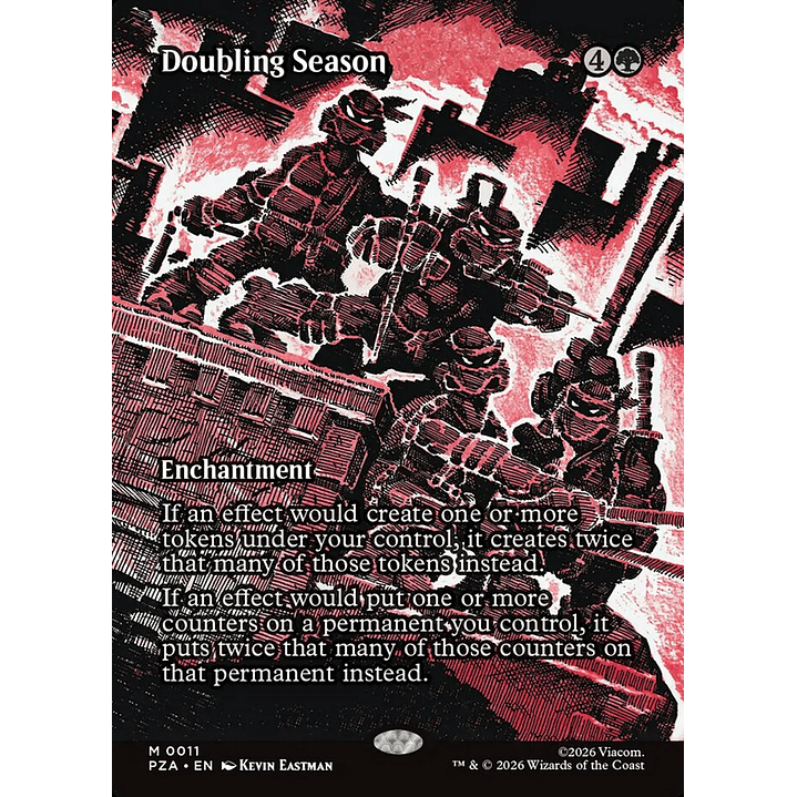 Doubling Season (Borderless) | Inglés | NM | PZA 1