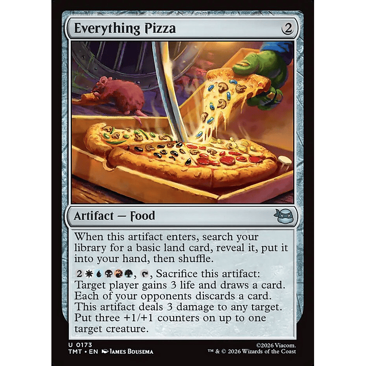 Everything Pizza (foil) | Inglés | NM | TMT 1