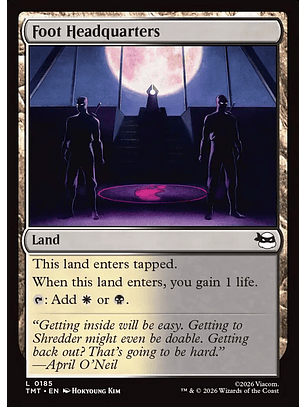 Foot Headquarters (foil) | Inglés | NM | TMT