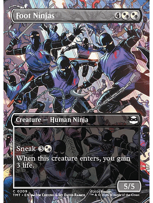 Foot Ninjas (Borderless) | Inglés | NM | TMT