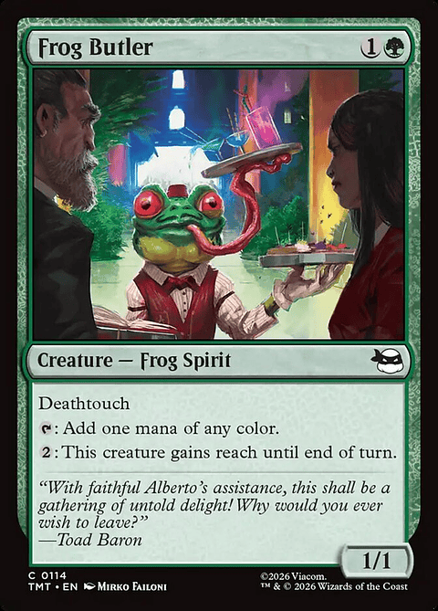 Frog Butler (foil) | Inglés | NM | TMT