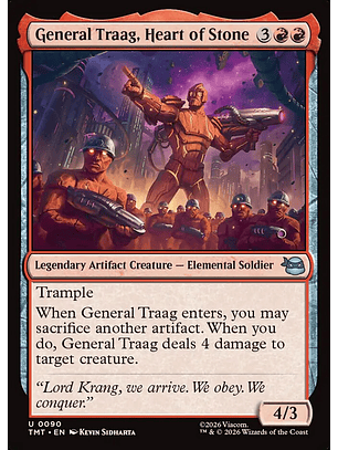 General Traag, Heart of Stone | Inglés | NM | TMT