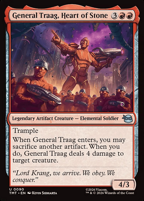 General Traag, Heart of Stone | Inglés | NM | TMT