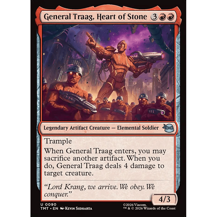 General Traag, Heart of Stone | Inglés | NM | TMT 1