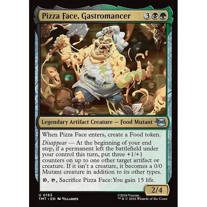 Pizza Face, Gastromancer (foil) | Inglés | NM | TMT 1