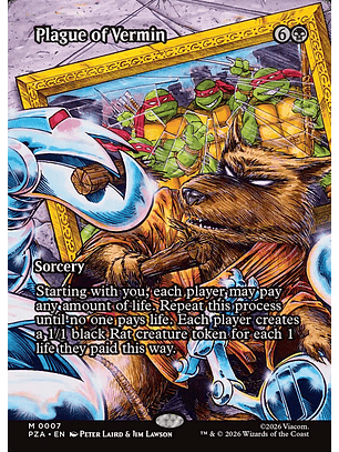 Plague of Vermin (Borderless) | Inglés | NM | PZA