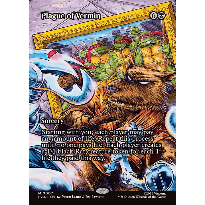 Plague of Vermin (Borderless) | Inglés | NM | PZA 1