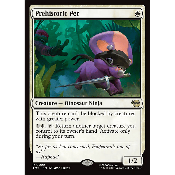 Prehistoric Pet | Inglés | NM | TMT 1