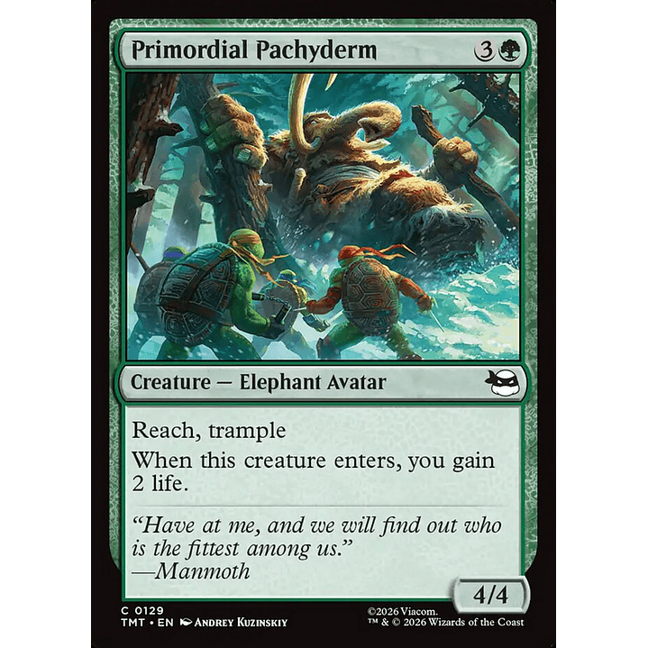 Primordial Pachyderm | Inglés | NM | TMT 1