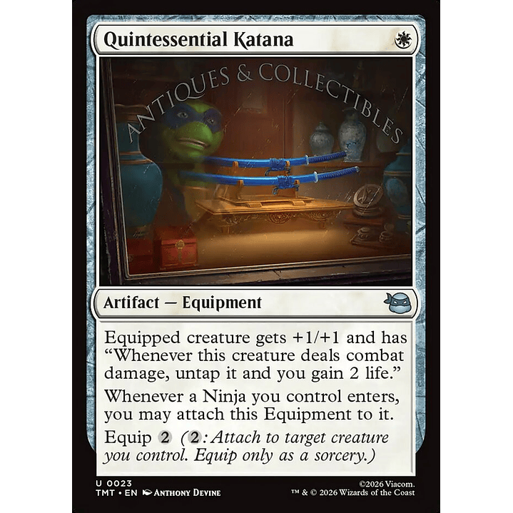 Quintessential Katana (foil) | Inglés | NM | TMT 1