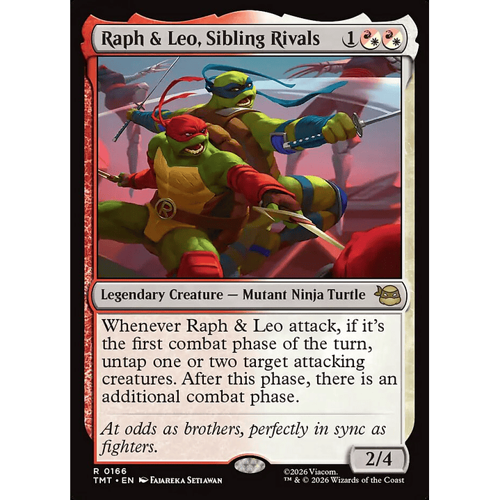 Raph & Leo, Sibling Rivals | Inglés | NM | TMT 1