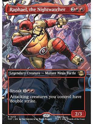 Raphael, the Nightwatcher (Borderless) | Inglés | NM | TMT