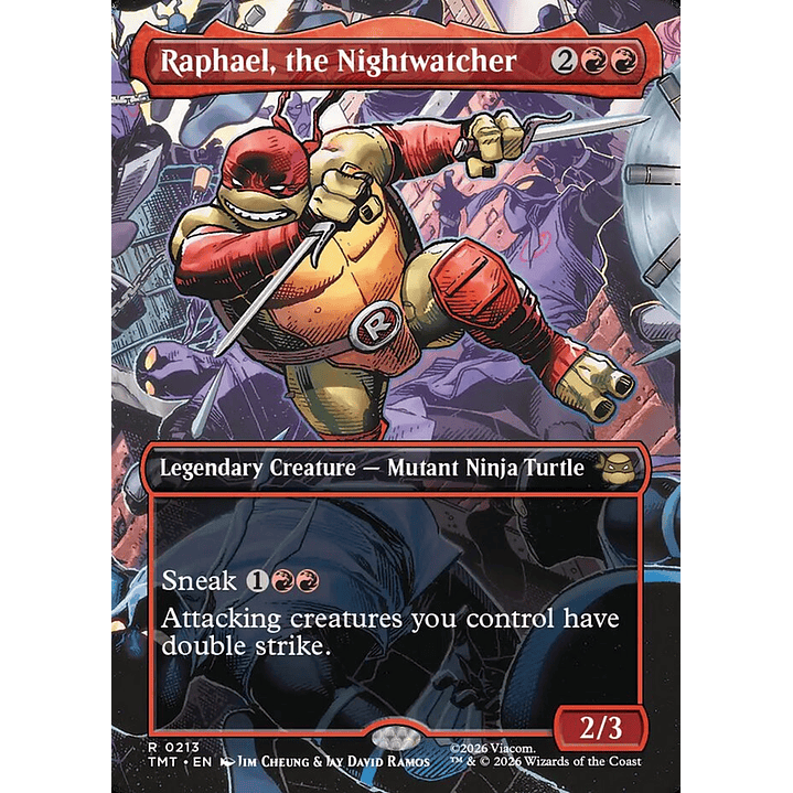 Raphael, the Nightwatcher (Borderless) | Inglés | NM | TMT 1