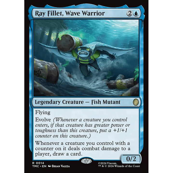 Ray Fillet, Wave Warrior | Inglés | NM | TMC 1
