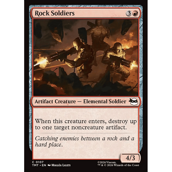 Rock Soldiers (foil) | Inglés | NM | TMT 1