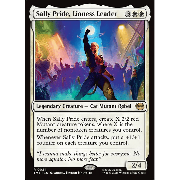 Sally Pride, Lioness Leader | Inglés | NM | TMT 1