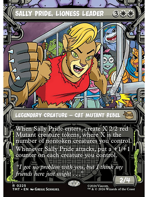 Sally Pride, Lioness Leader (Showcase) | Inglés | NM | TMT