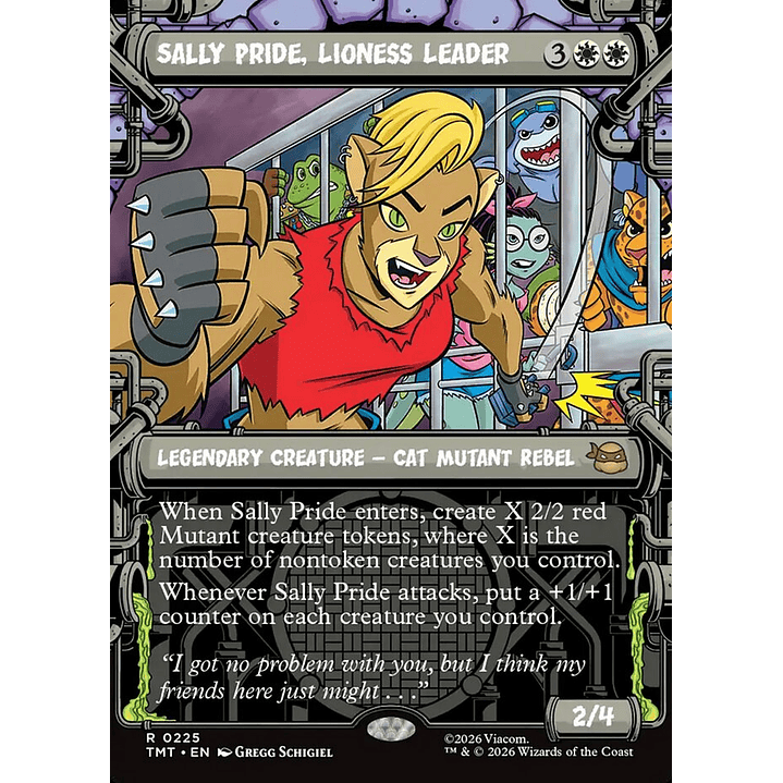 Sally Pride, Lioness Leader (Showcase) | Inglés | NM | TMT 1