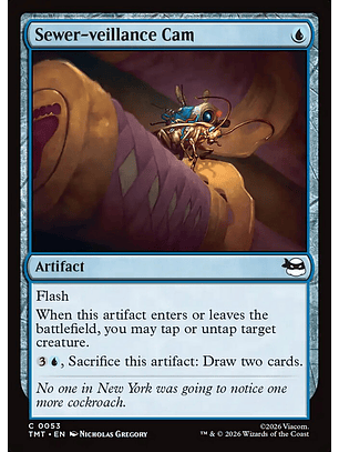 Sewer-veillance Cam | Inglés | NM | TMT