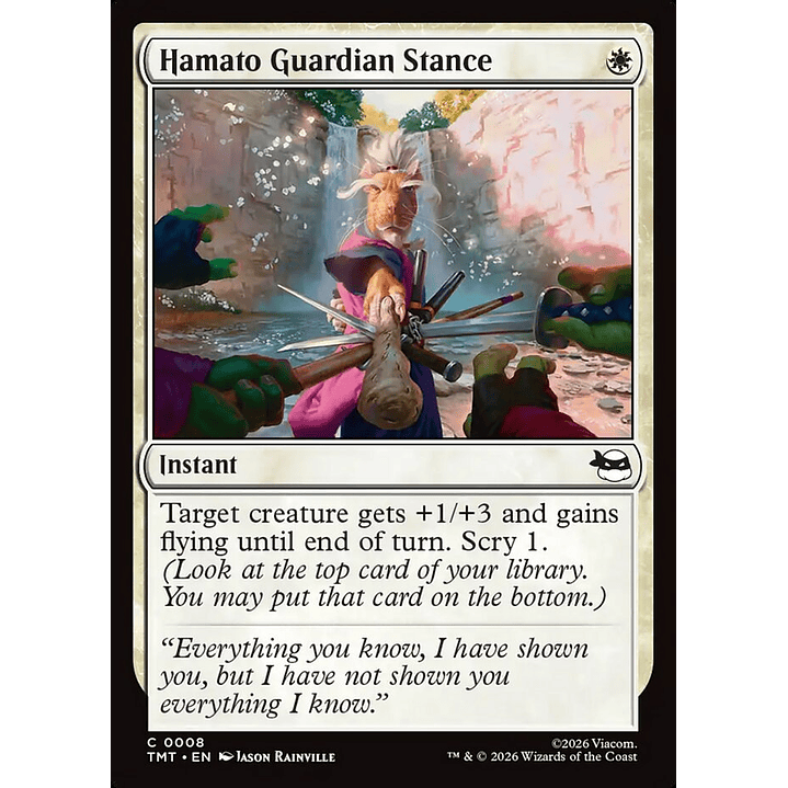 Hamato Guardian Stance | Inglés | NM | TMT 1