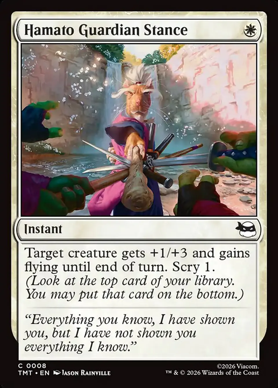 Hamato Guardian Stance | Inglés | NM | TMT 1